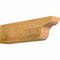Ekena Millwork Carmel Rough Sawn Rafter Tail, Western Red Cedar, 6"W x 10"H x 36"L RFT06X10X36CAR00RWR - alternate 1
